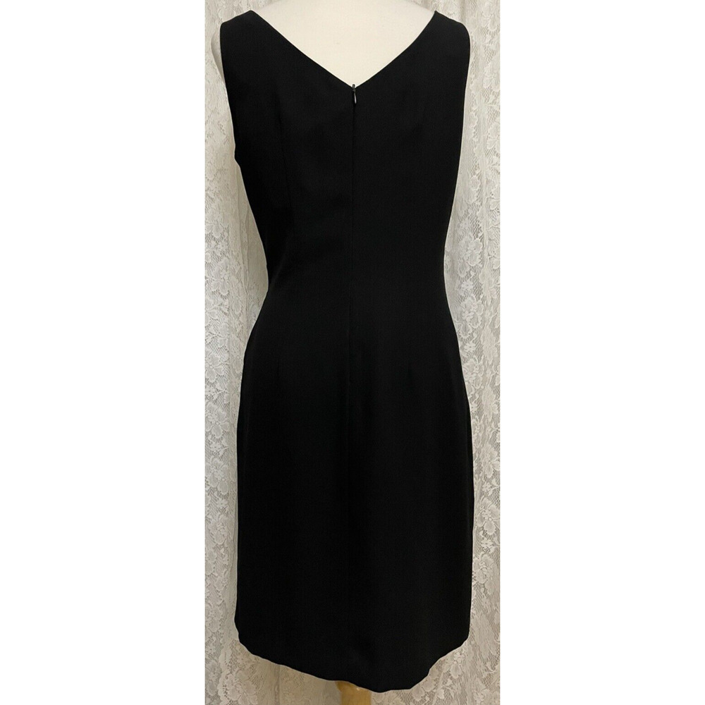 Caren Desiree Company Women's Dress Size 10 Black Embroidered
